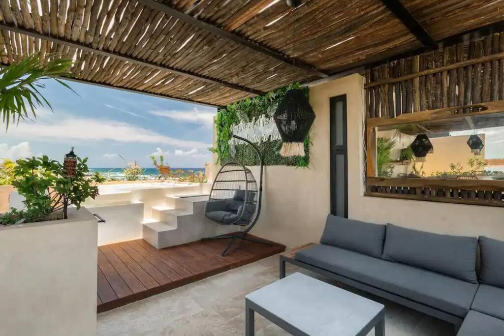 Apartamento Luxury Beachfront Penthouse With Private Pool Tulum