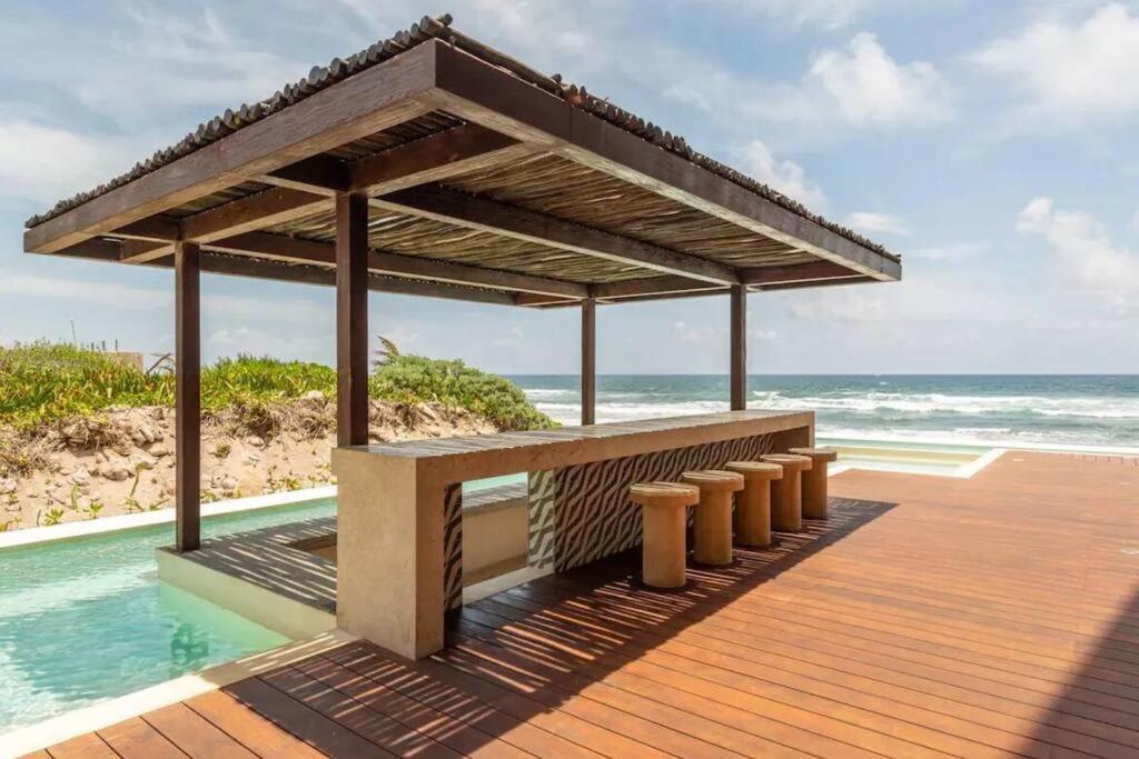 Luxury Beachfront Penthouse With Private Pool Tulum