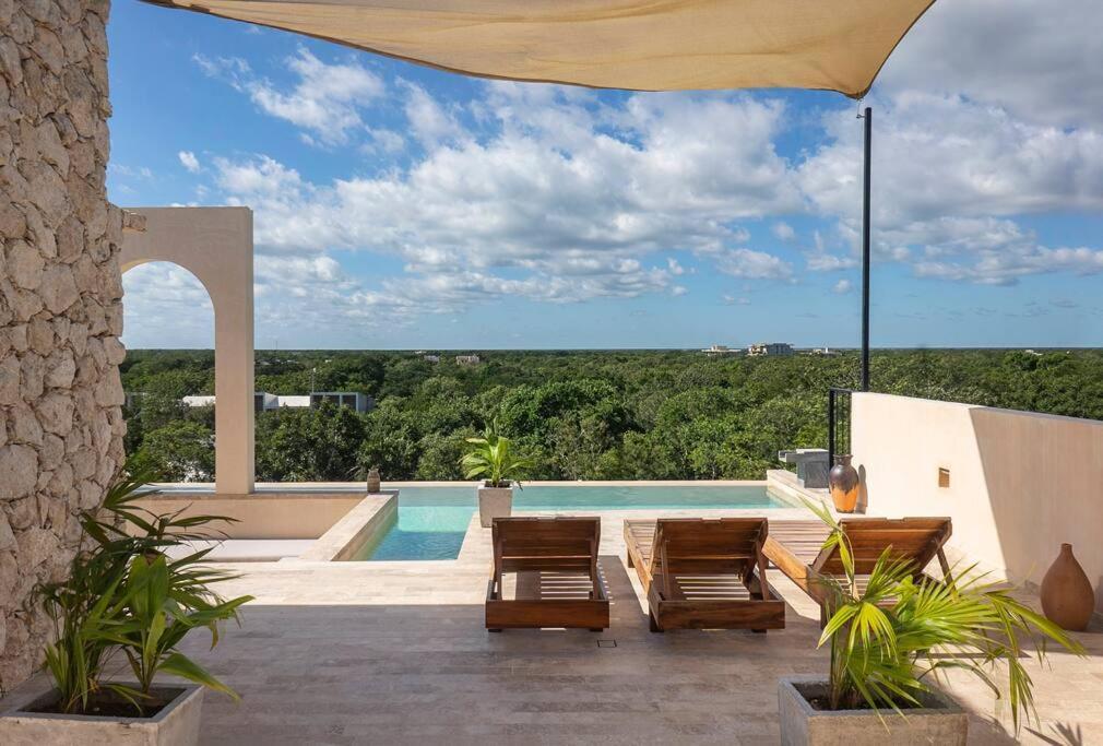 Apartamento Amazing Jungle Near Town 200mb Pool Tulum