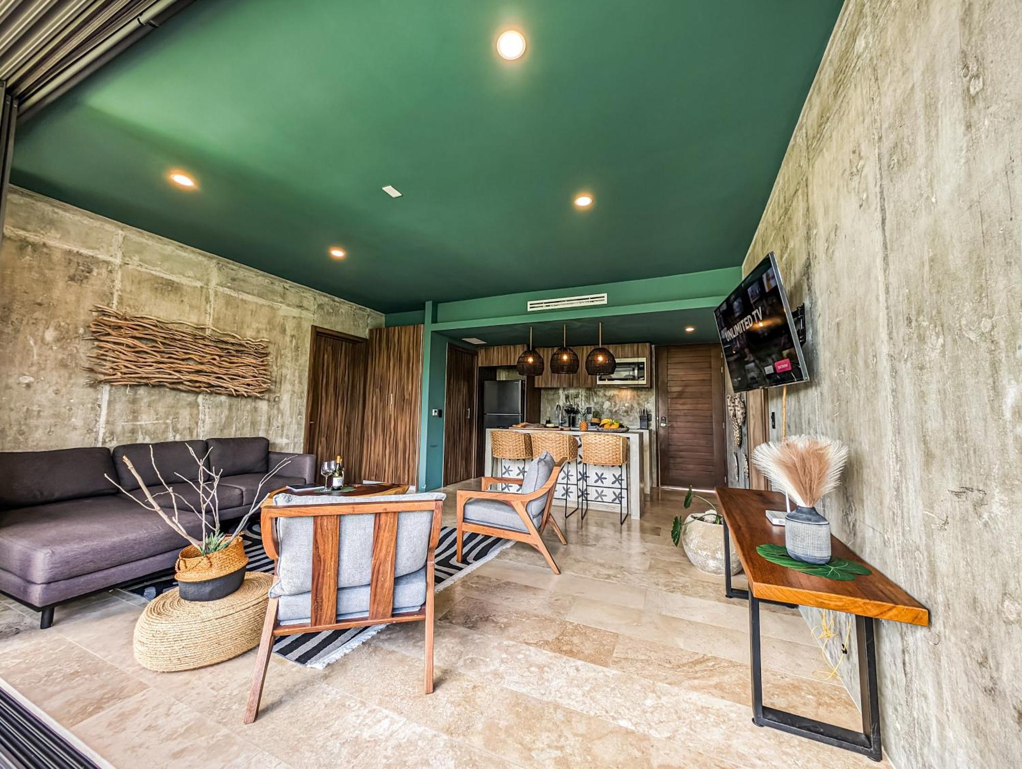 2-br Tropical Retreat With Sauna, Gym And Pool Tulum