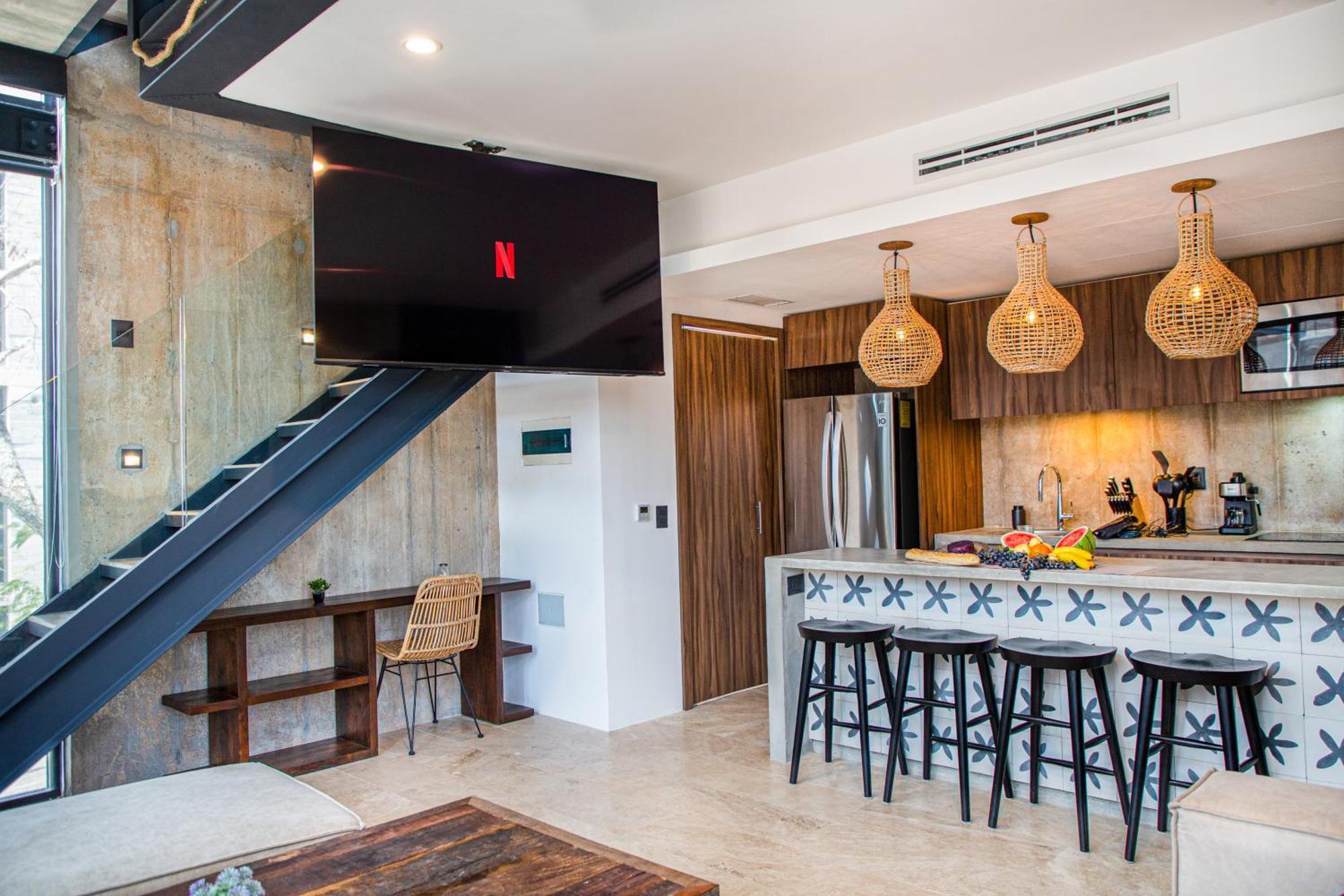 Luxury Penthouse - Jacuzzi, Gym, Pool, Sauna & Bbq * Tulum