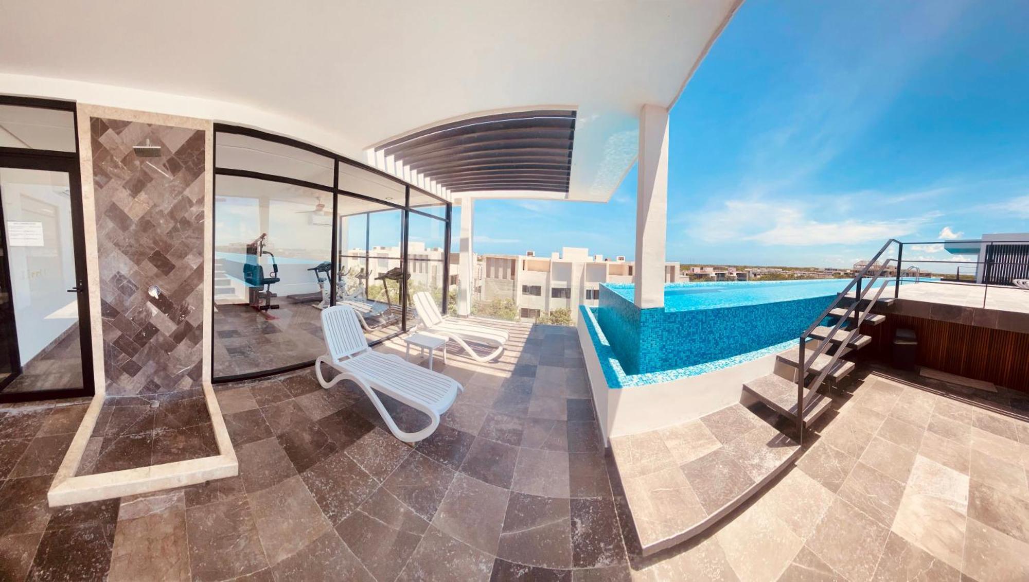 Oscar Wilde - Ph With Private Rooftop And Plunge Pool & Gym & Club Access Apartamento