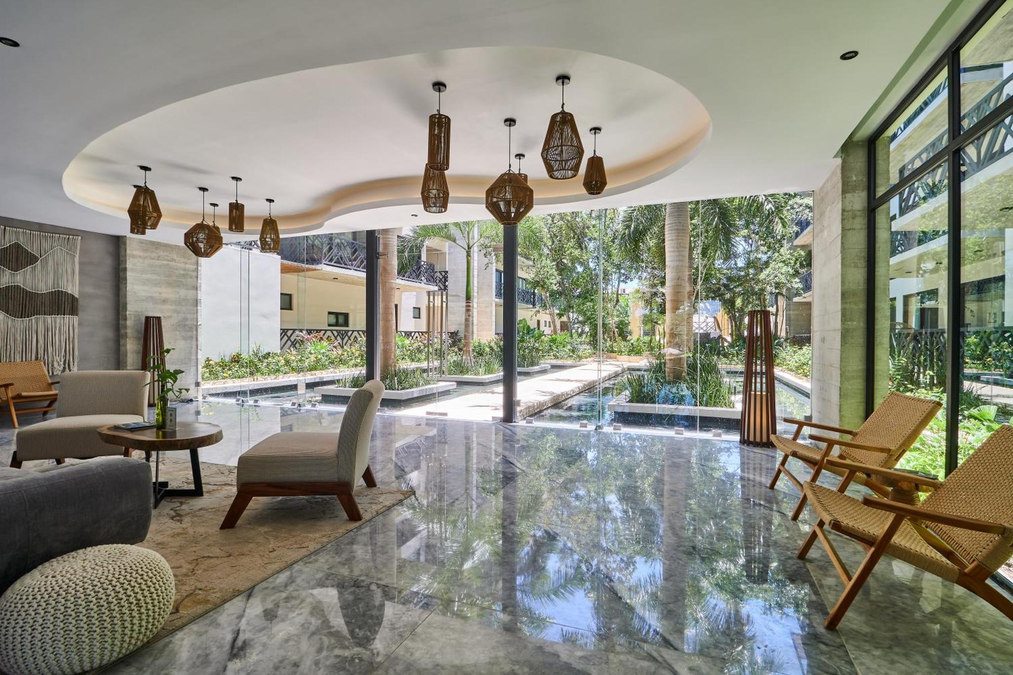 Tulum Escape - Stylish Pool, Gym & Parking Apartamento