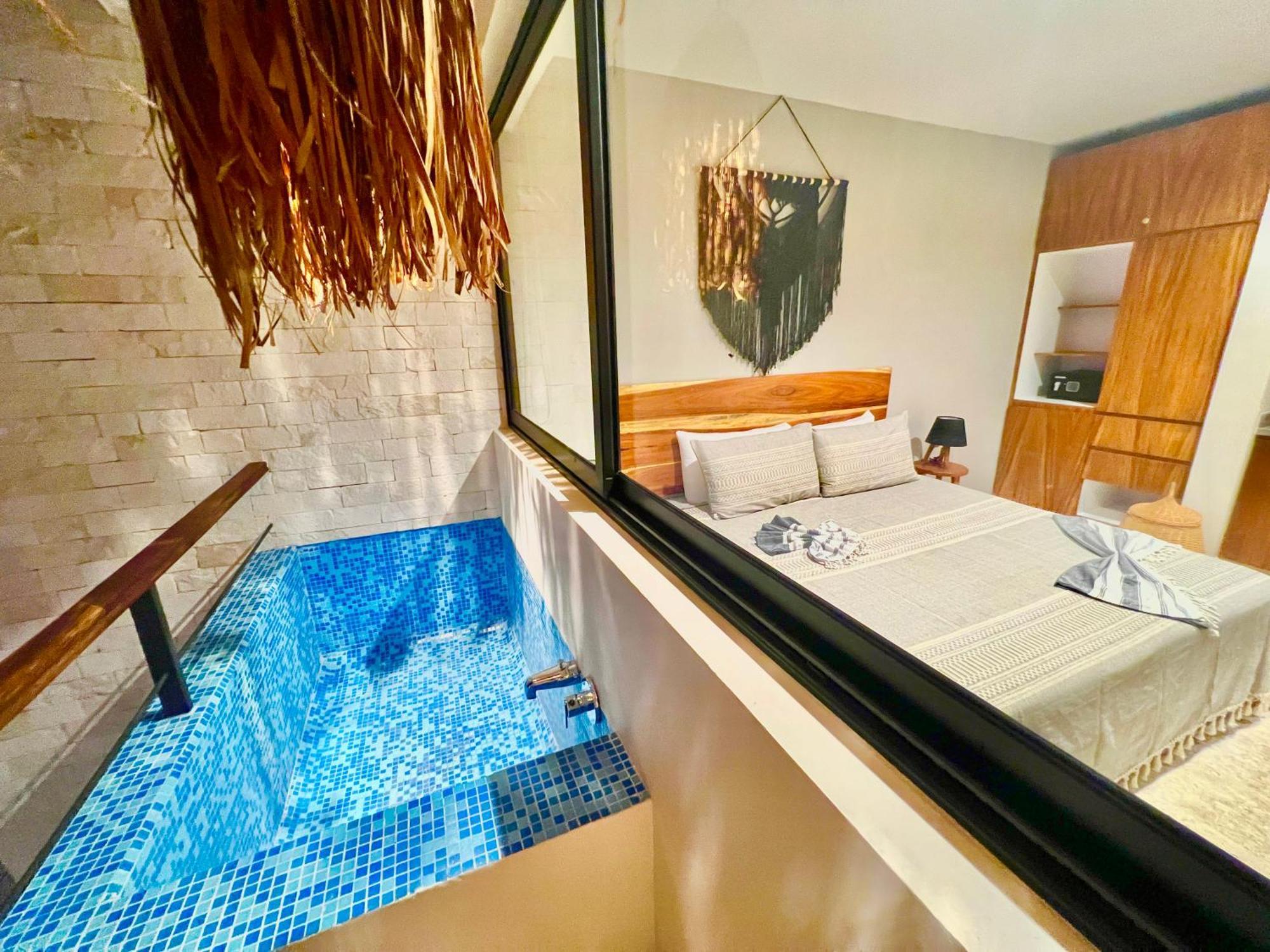 Apartamento Beautiful Rooftop With Private Terrace, Amazing Pool With Aerial Views, Jacuzzi-sauna-gym-laundry-cinema-coworking Tulum