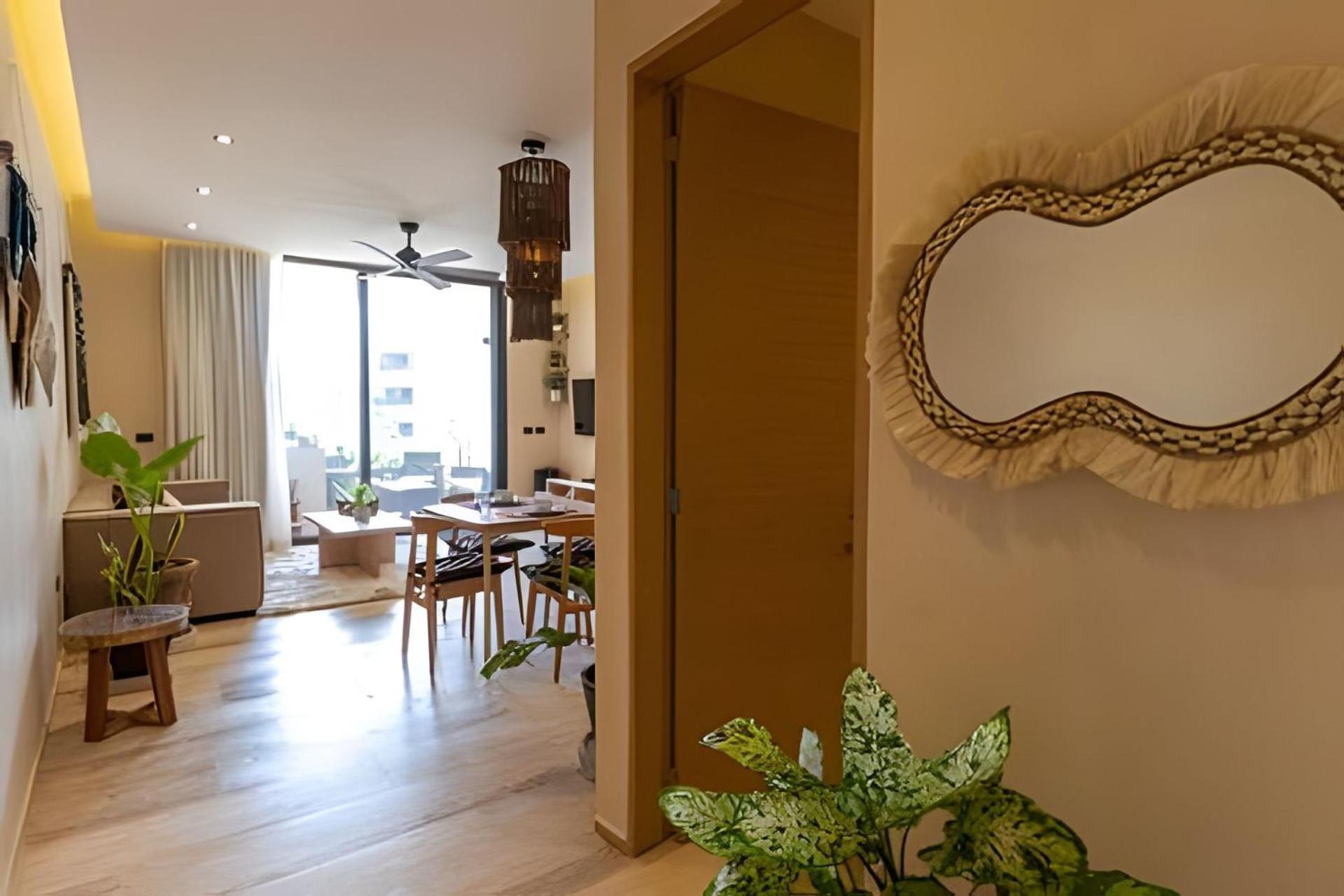 Apartamento Full With Private Pool, Roof Garden, Bbq, Wifi, 2 Beds Tulum