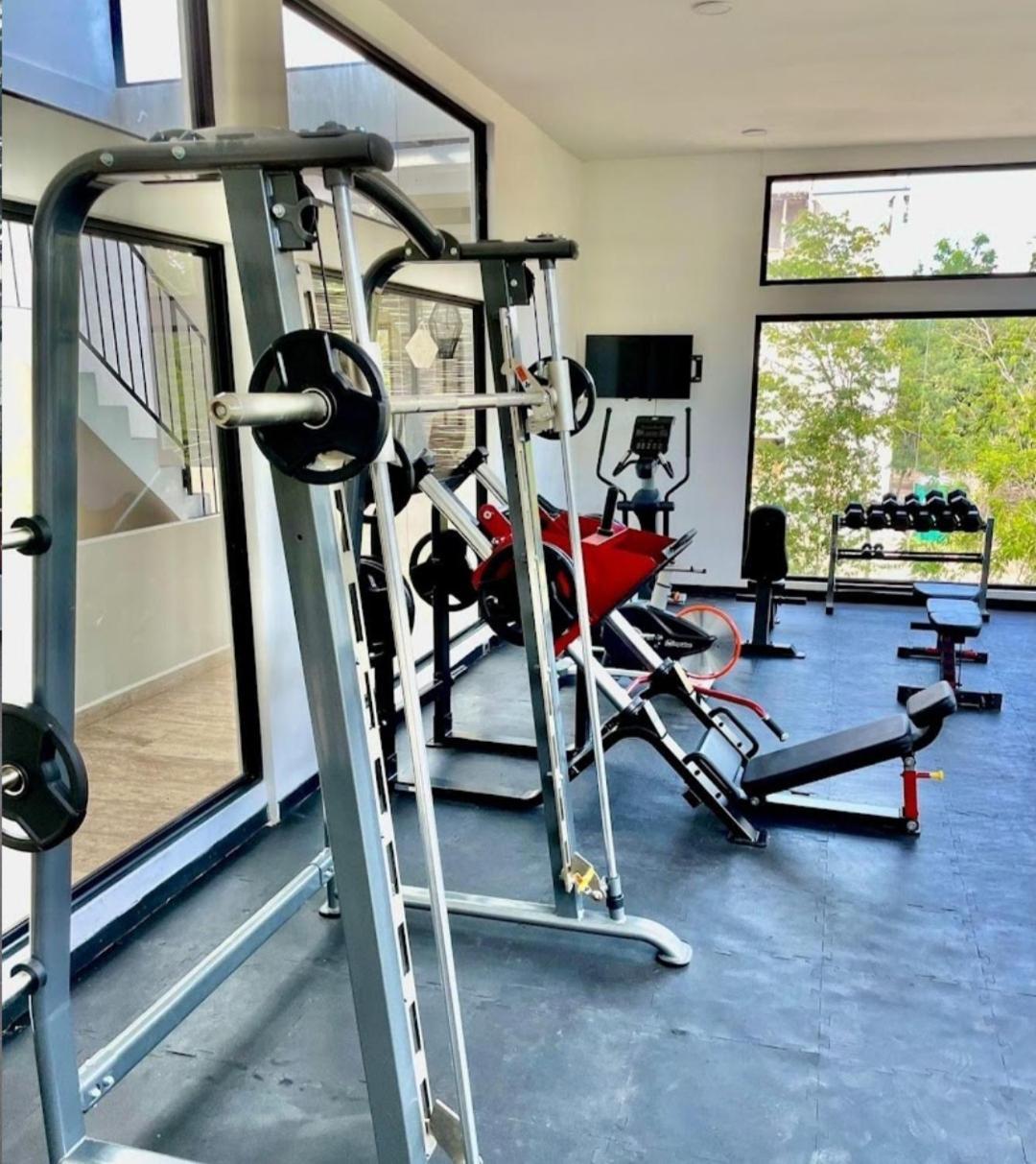 Apartamento Region 15, Proche Et Centre, Au Coeur De La Jungle Avec Piscine, Gym, Mini Golf , Tamazcal, Coworking, Zone De Hamac