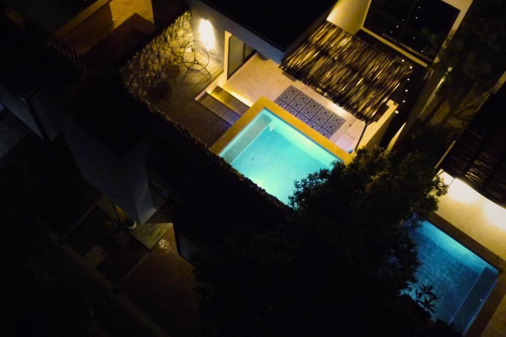 Vacation Private Rooftop Pool Walk 2 Town Villa Tulum
