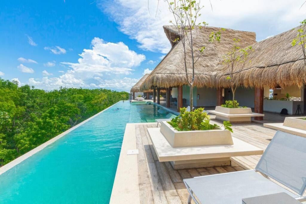 Fabulous 2bd, Rooftop Pool, Cinema, Sauna, Gym Tulum