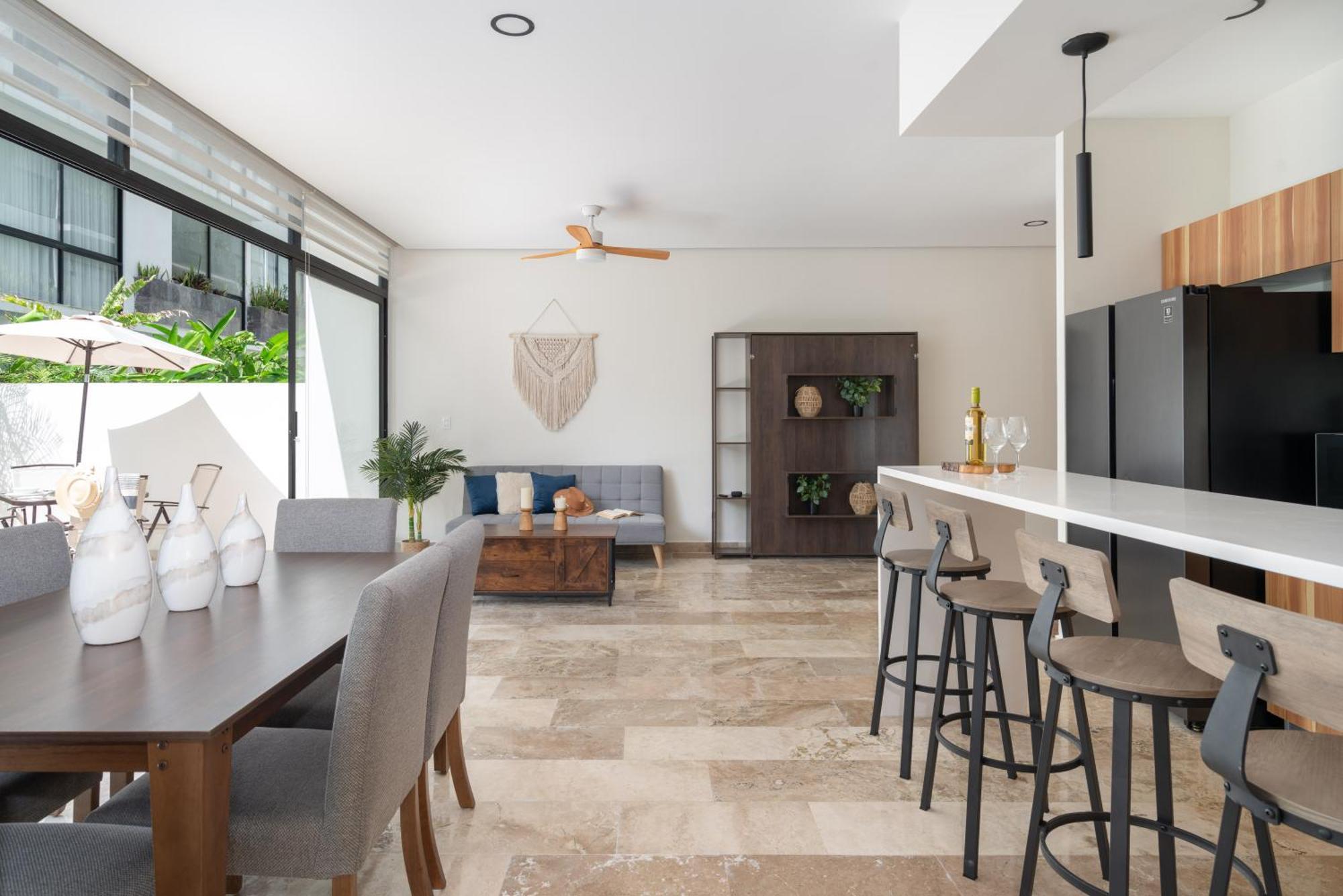 Private Pool Retreat Roof Terrace Gym Access Apartamento Tulum