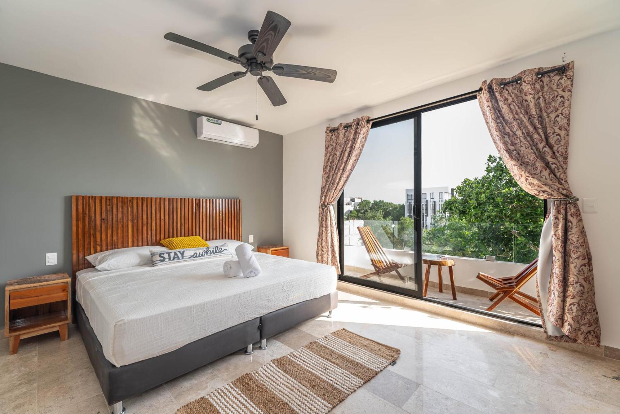 With Private Balcony, Rooftop Pool,gym * Tulum