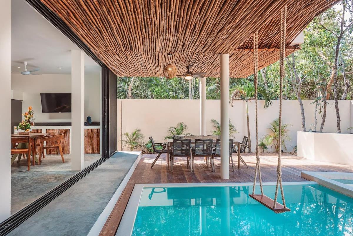 4br Jacuzzi Private Pool Gated Community Villa Tulum