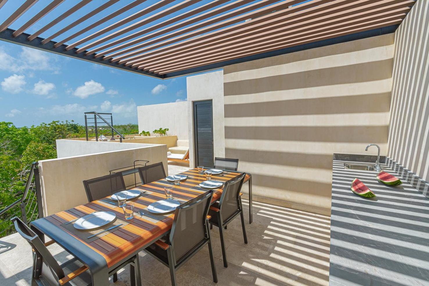 2br Penthouse With Private Jacuzzi At Aldea Zama Apartamento *