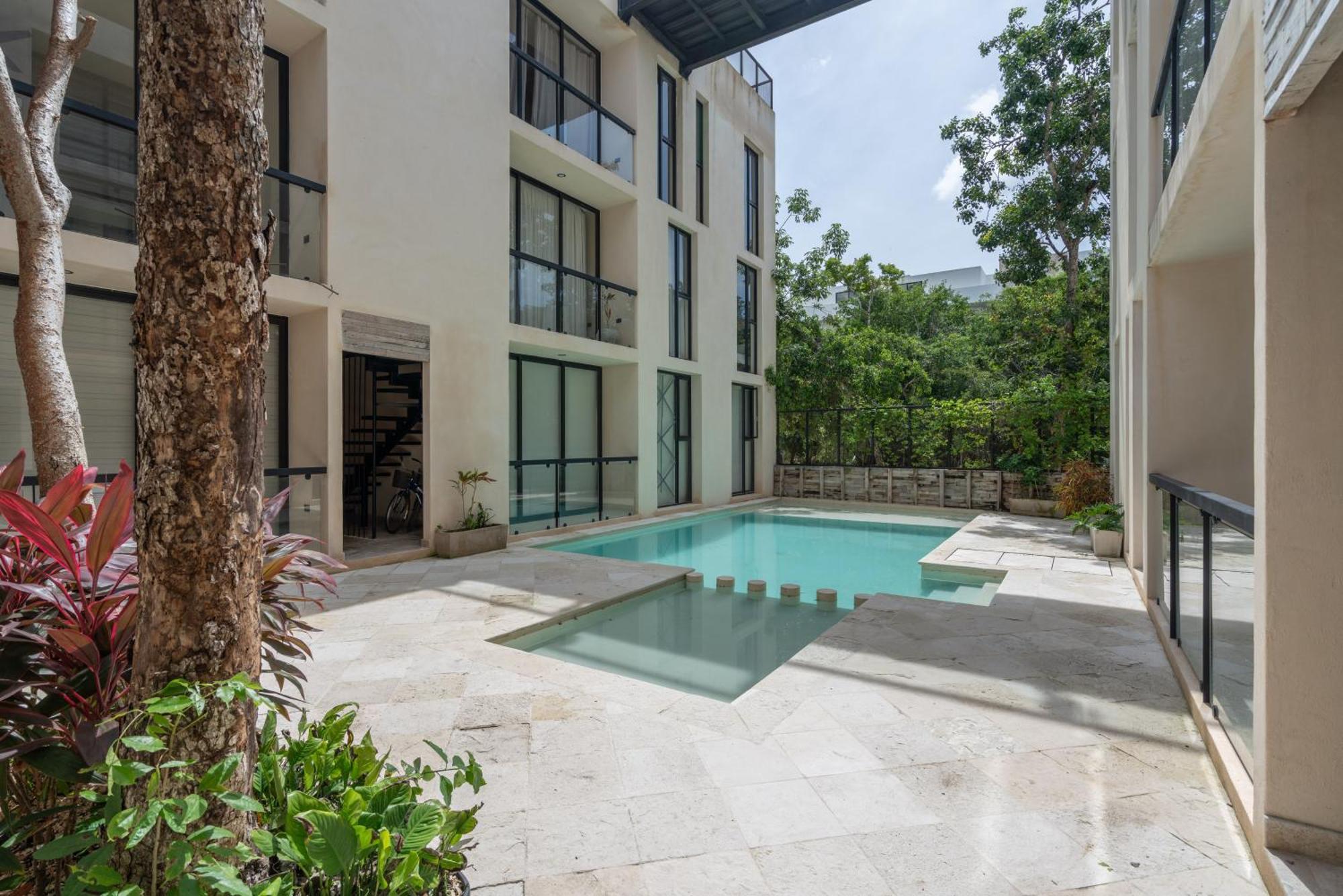 Apartamento Escape Private Pool, Terrace & Boho Vibes Tulum