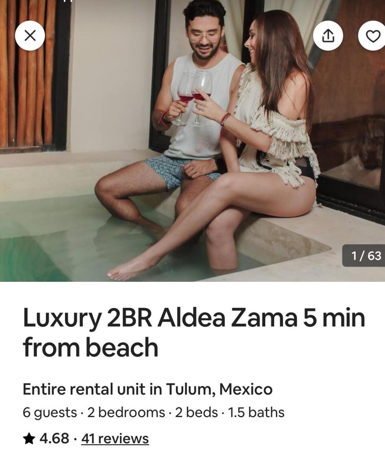 Luxury Aldea Zama 2br Private Pool Apartamento *