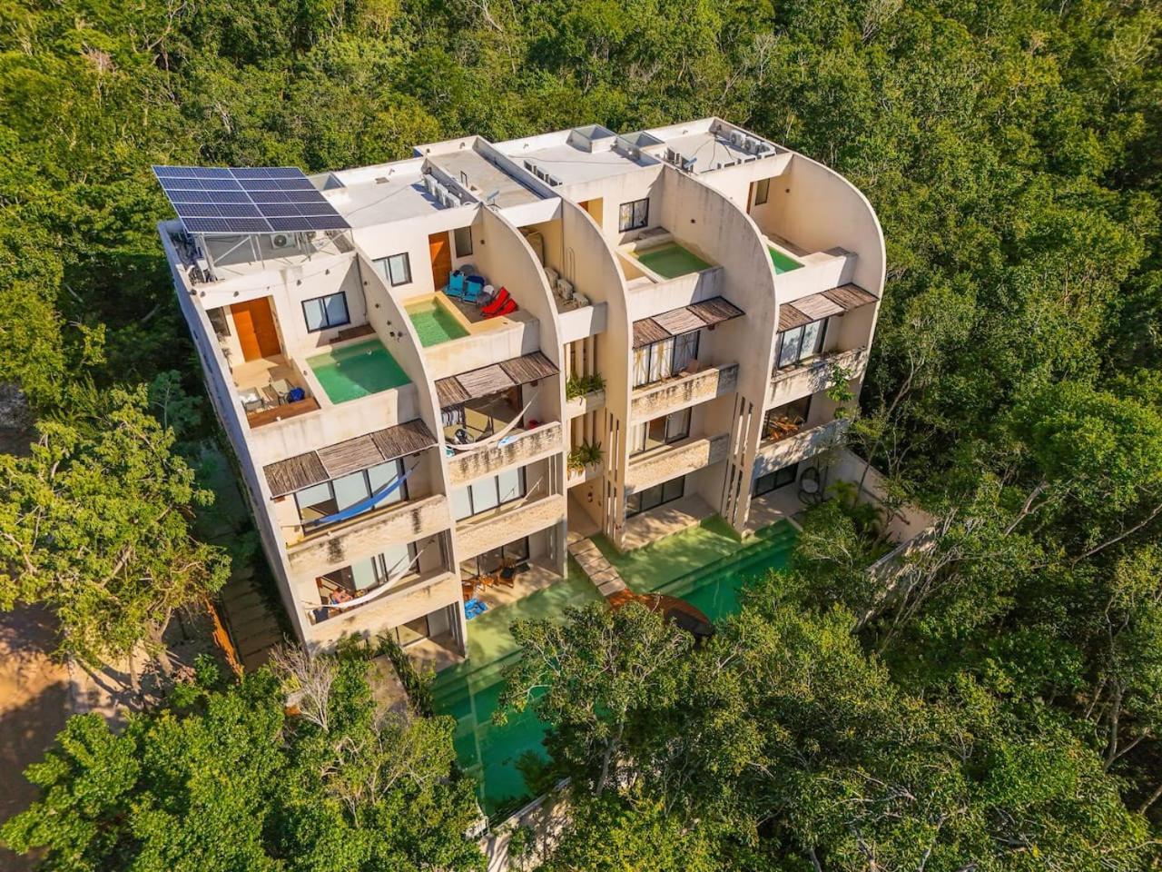 Lux 1 Bedroom With Rooftop Pool In Jungle At Paraiso *