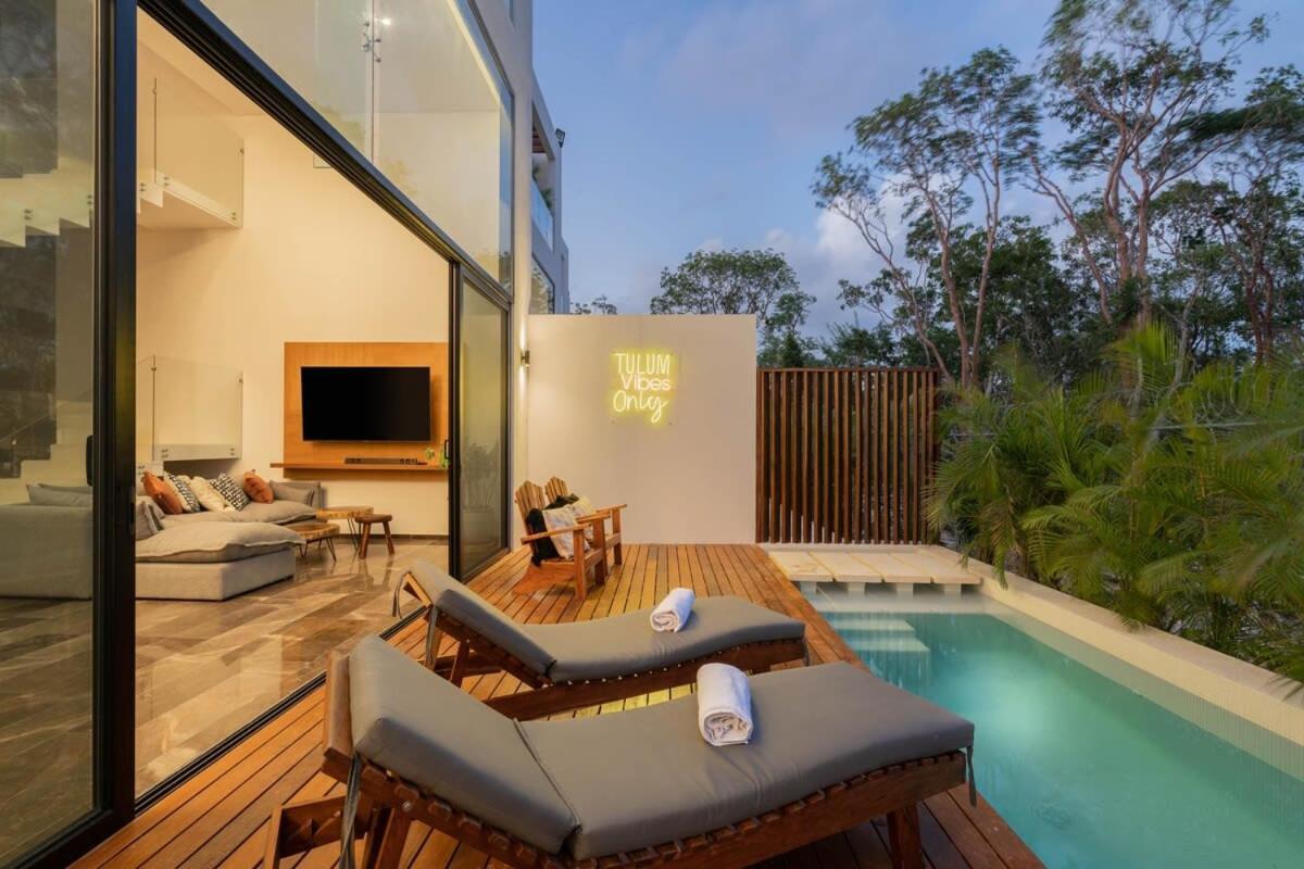 Villa Luxury 4br With 3 Pools & Paddle Court, Karanda Tulum