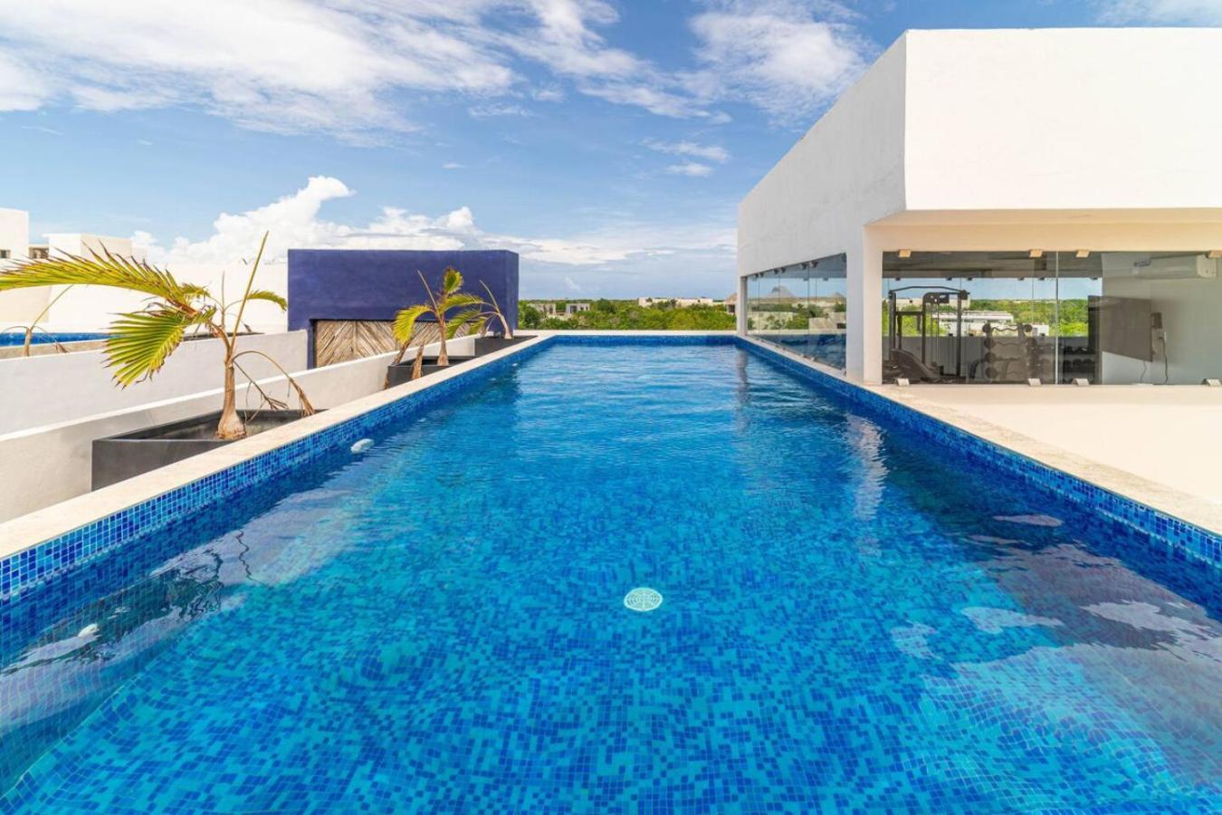 Lux 1 Bd King With Private Pool In Aldea Zama Сasa de vacaciones Tulum