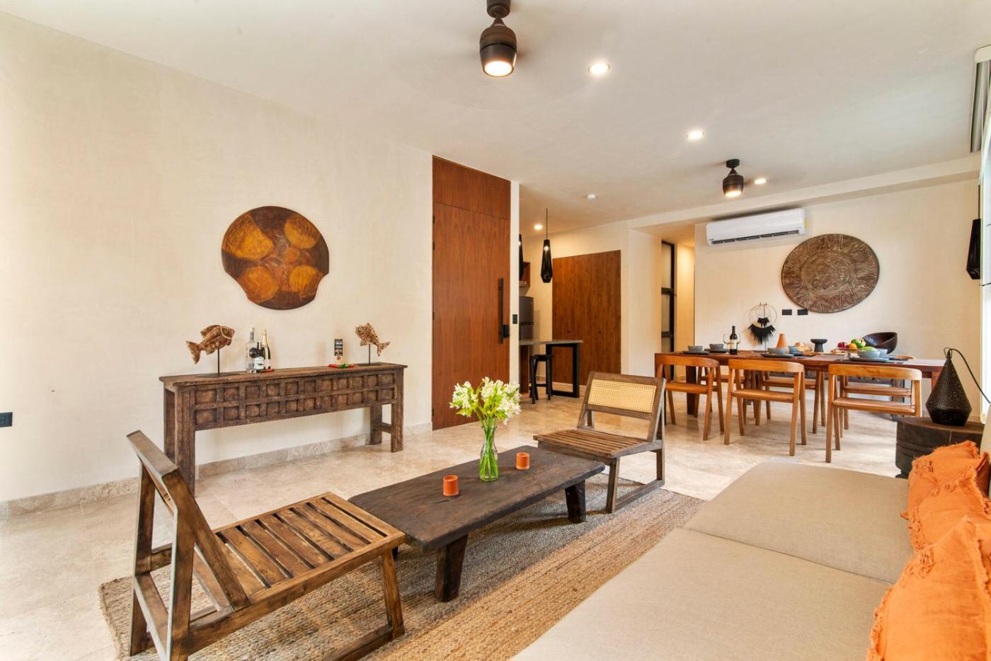 Boho Ground Floor Retreat Pool Near Tulum