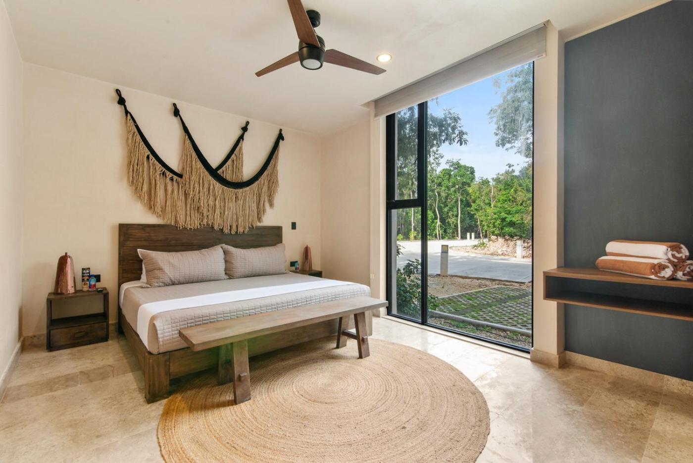Apartamento Boho Ground Floor Retreat Pool Near Tulum
