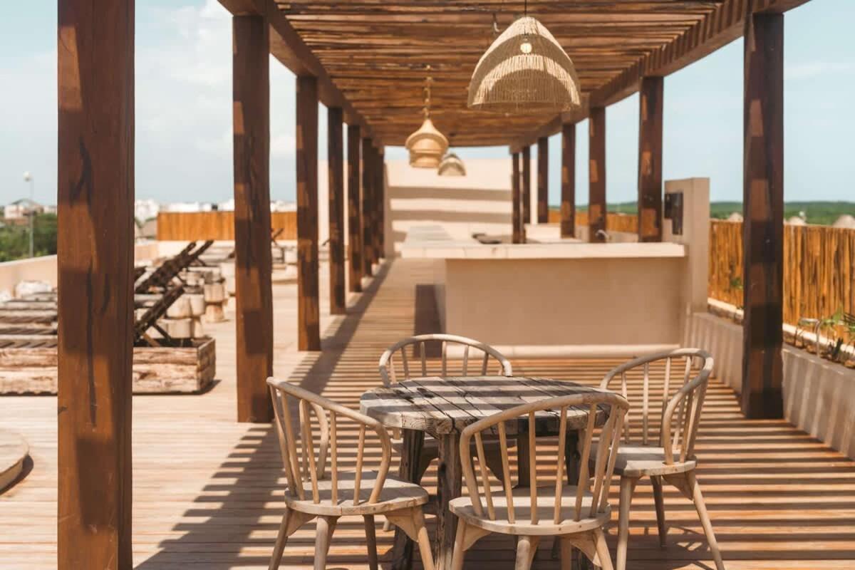 Luxury 3 Bdr With Gym And Rooftop Pool Apartamento Tulum