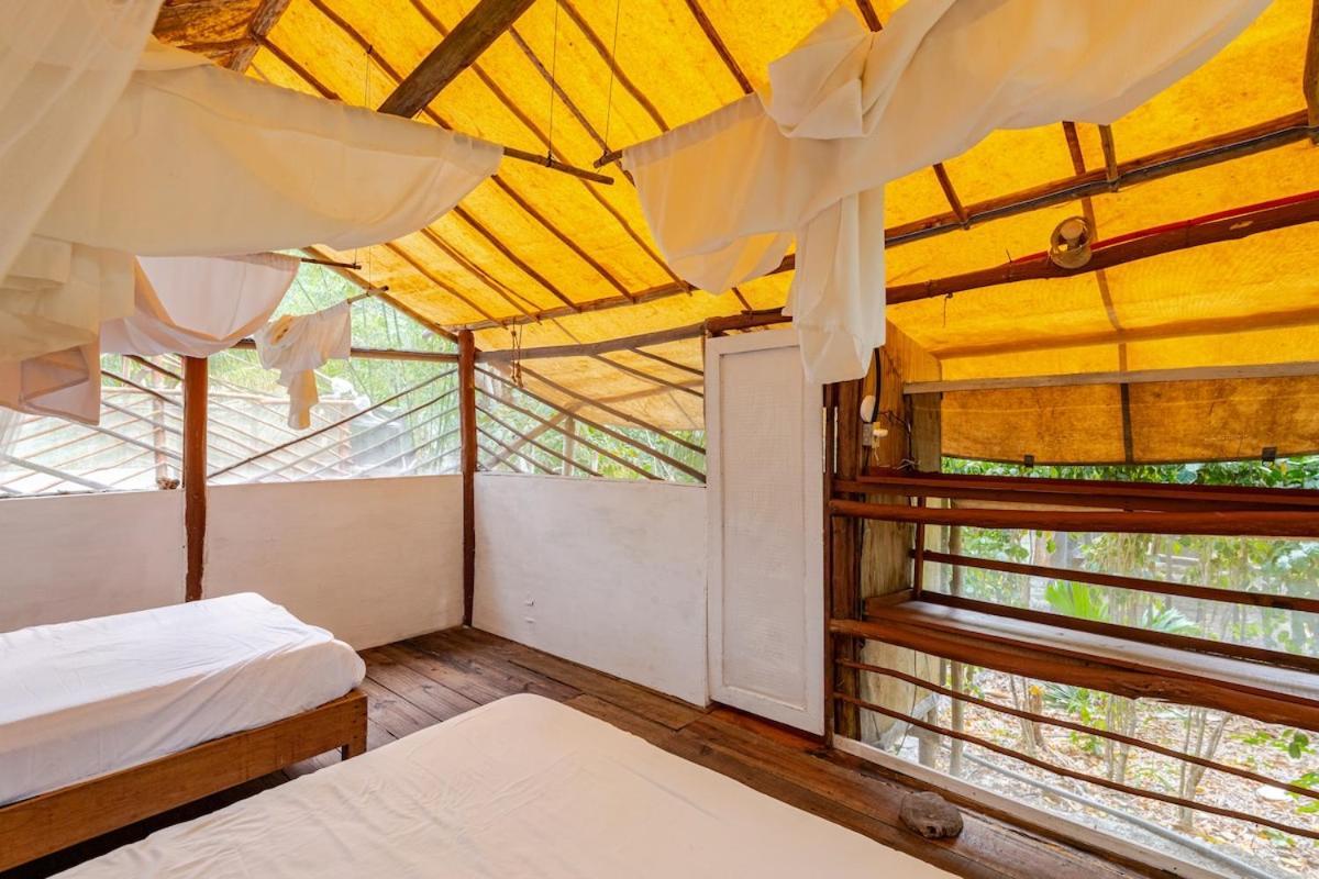 Zapote En Rancho Jaguares Jungle Retreat Camping Tulum