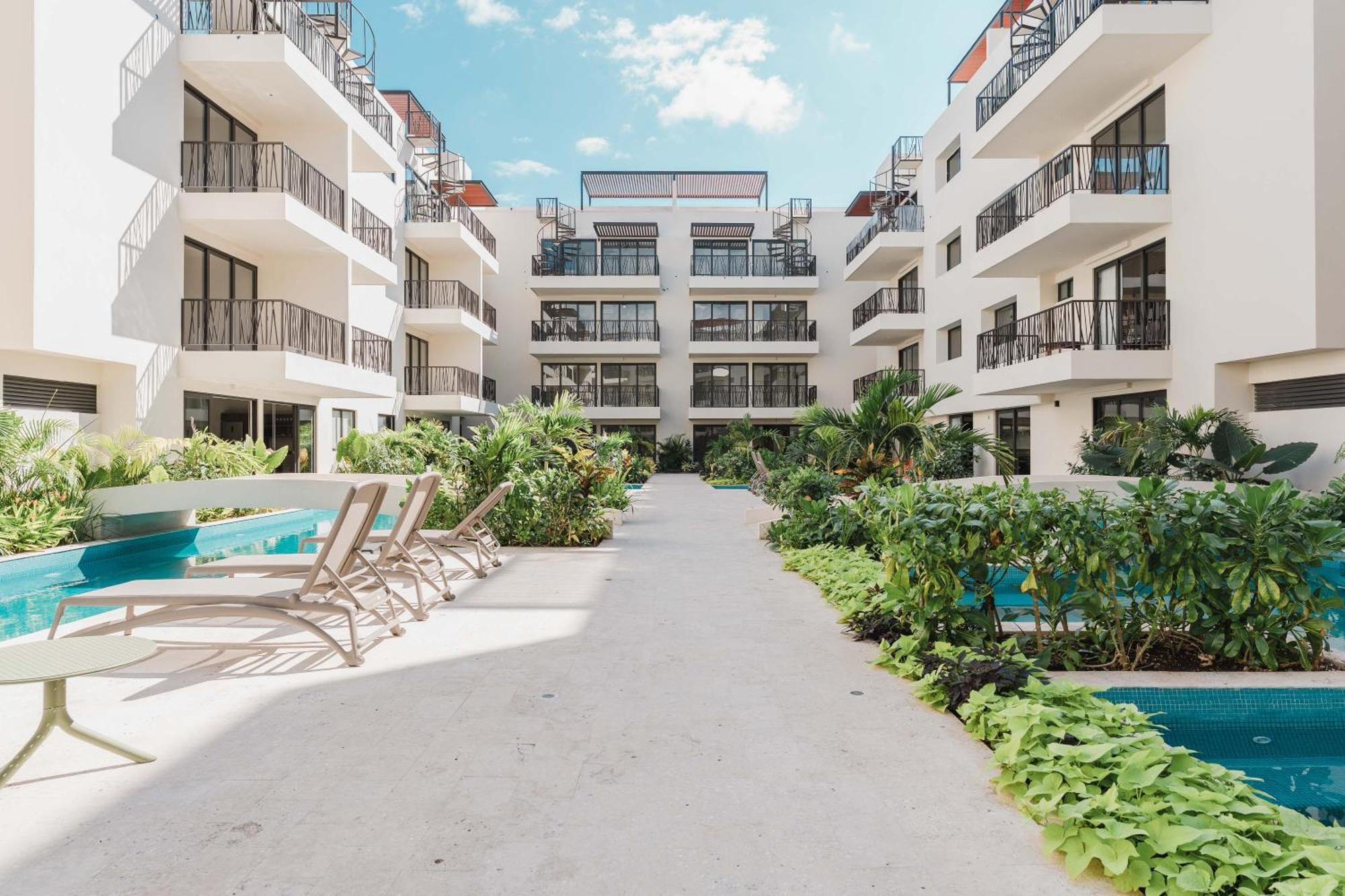 70's Experience In With Pool View Apartamento Tulum