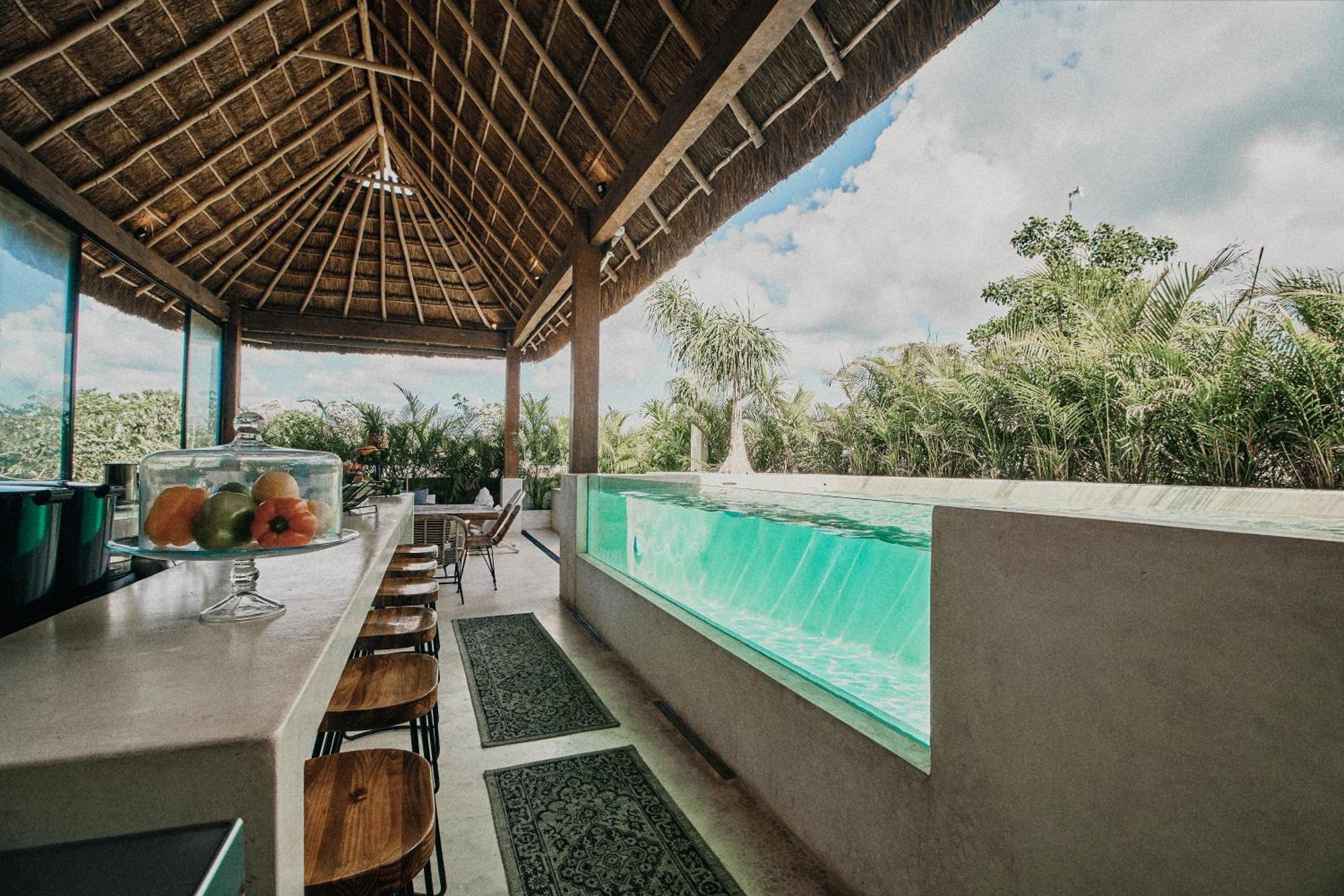 Yax'na House Luxury 240m2 - 12 Persons - 6 - 2 Swimming Pool - 3 Jacuzzis Villa Tulum