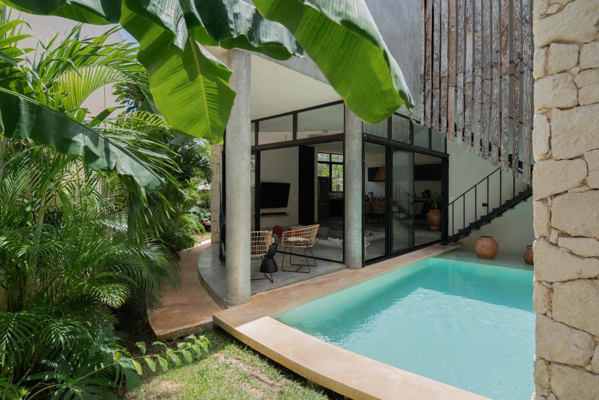 Villa 2 Bohemian Bliss Villas-2 Pv Pool-concierge 1a-1b Tulum
