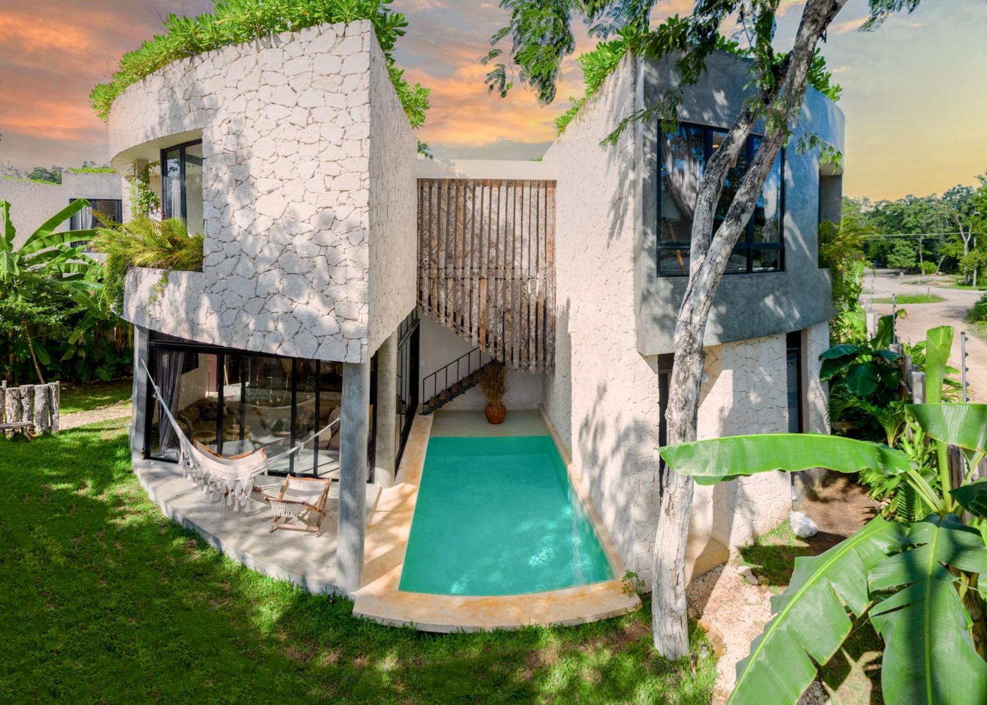 Villa 2 Bohemian Bliss Villas-2 Pv Pool-concierge 1a-1b Tulum