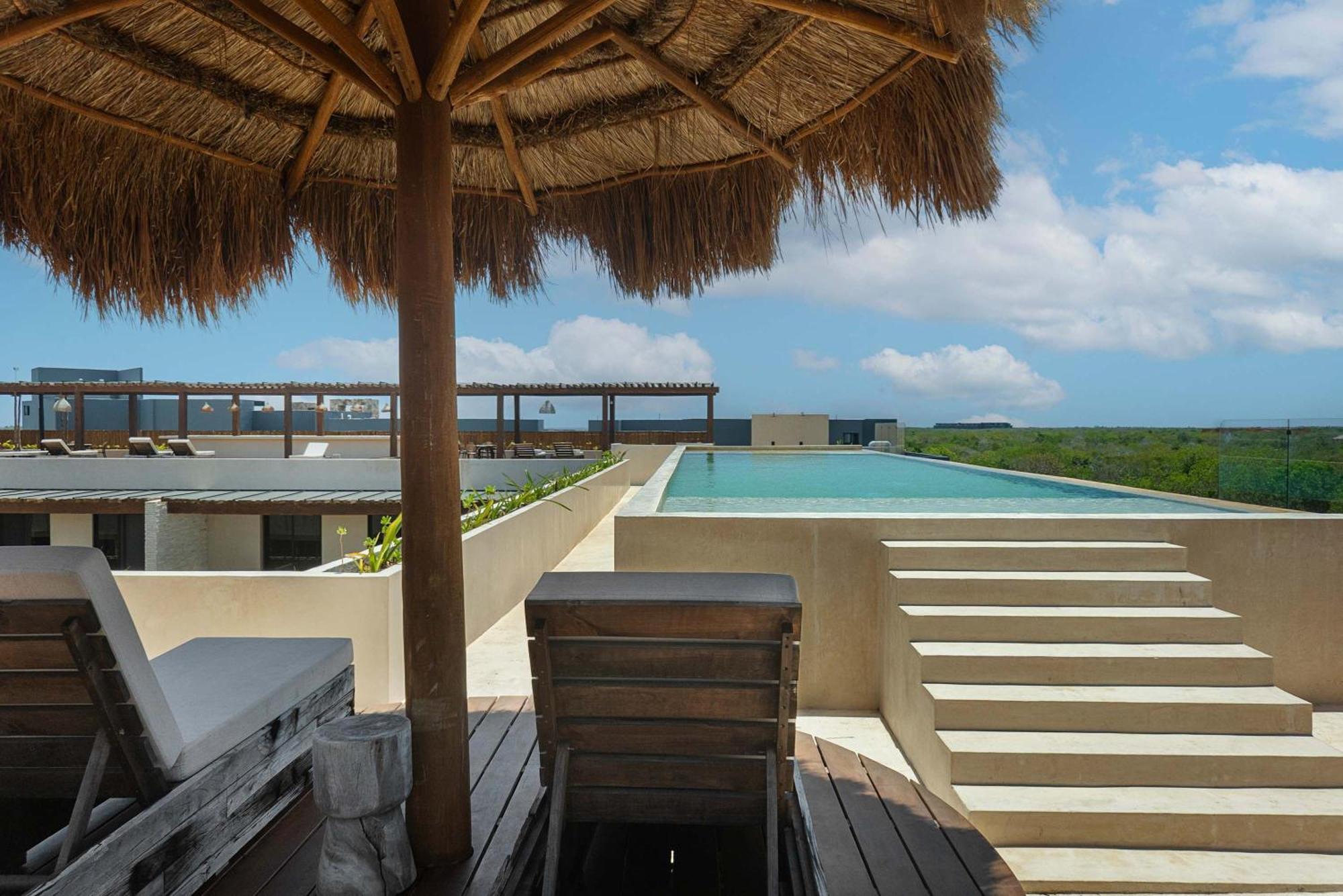 Luxury 3 Bdr With Gym And Rooftop Pool Apartamento Tulum
