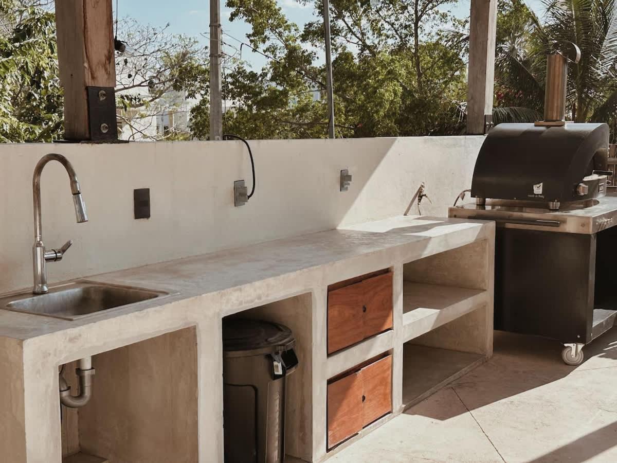 Private Parking Lot And Bbq Apartment Tulum