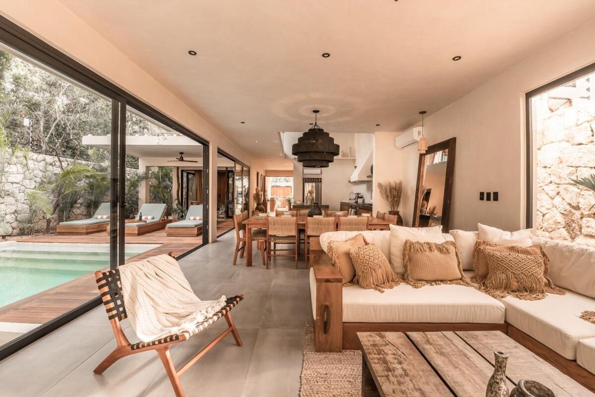 With 2 Pools With Security Guard For 10 Guests * Tulum