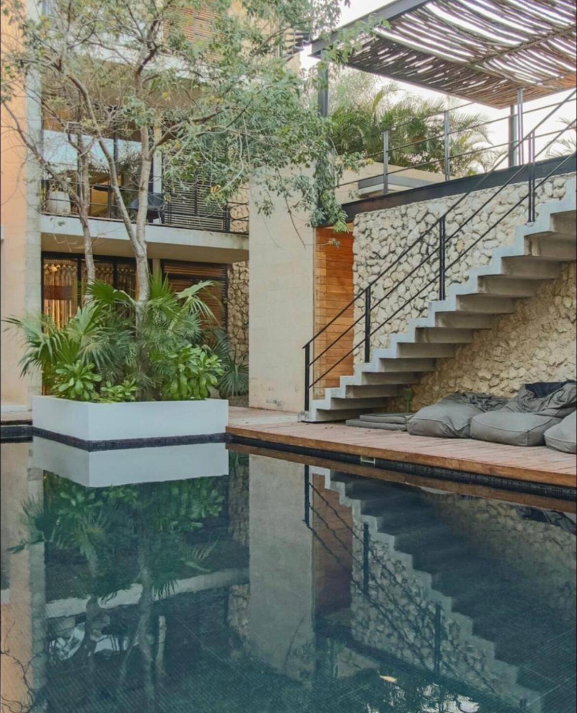 Apartamento Private Rooftop With Jacuzzi Sleeps 8 In La Veleta Tulum