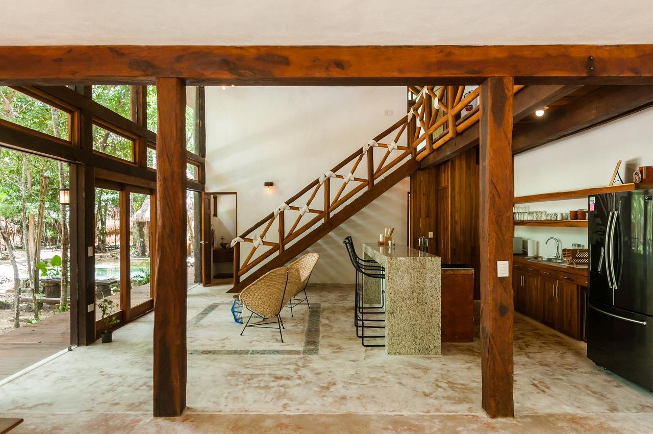 Villa Jungle Chic In Chemuyil