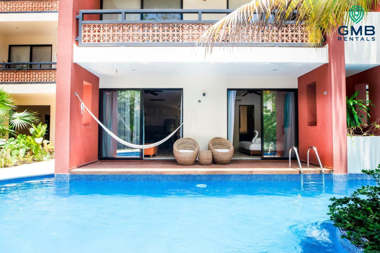 Swim Up- 2 Bdr & 2 Bike In Tulum
