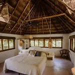 Beachfront Villa On Tulum Beach Hotel Zone