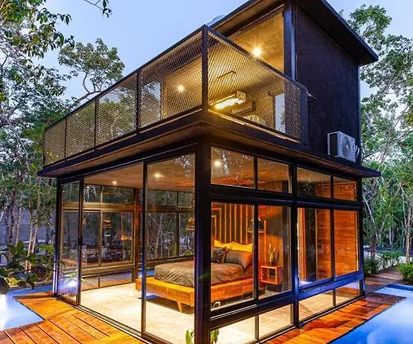 K NAJ- Tiny House con cenote natural privado.