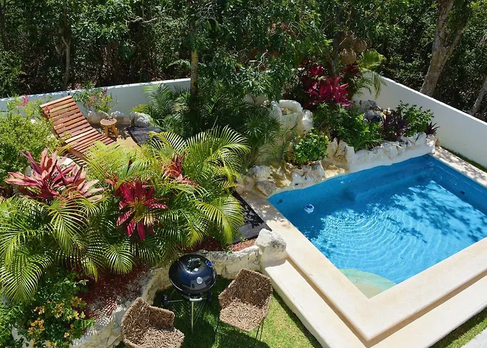 Amazing Villa Inside Tulum Country Club Akumal