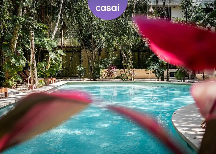 Casai - Bohemian Eco-Loft In La Veleta, Tulum - 2 Pools, Gym