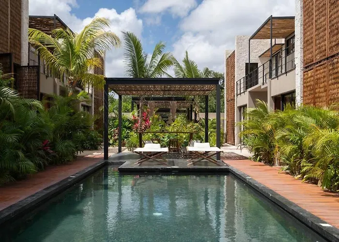 Lujoso Departamento Boho-Chic Con Alberca Privada