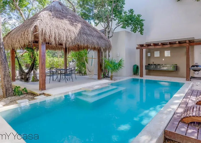 Cozy & Modern House In Aldea Zama Tulum Villa 11