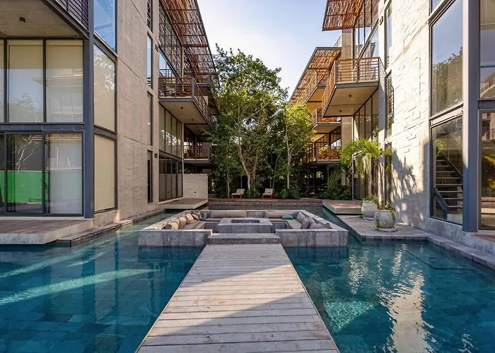 2-Bedroom Apartment With Cenote, Gym, Sauna, Tulum Ruins View
