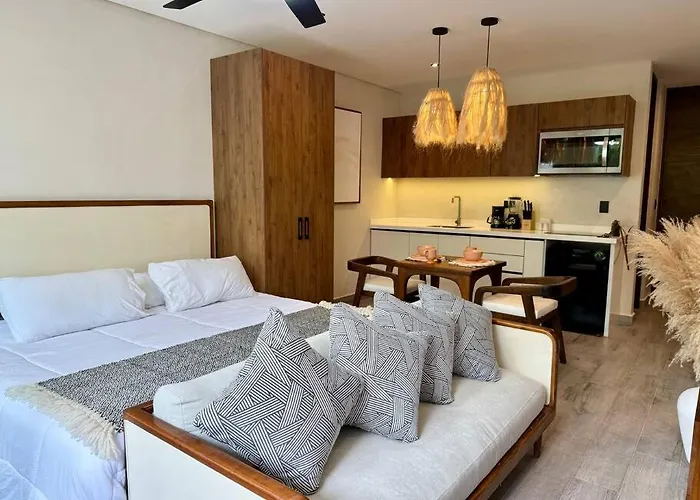 Hermoso Estudio Con Jacuzzi Privado En Tulum Ir26