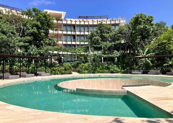 Tulum Luxe King Master Suite En Mistiq Templo 2 Beach Club Gym 6 Pools Free Parking Fast Wifi
