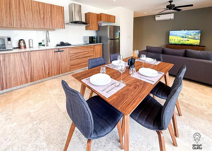 2Bd With Private Balcony & Jacuzzi Aldea Zama View