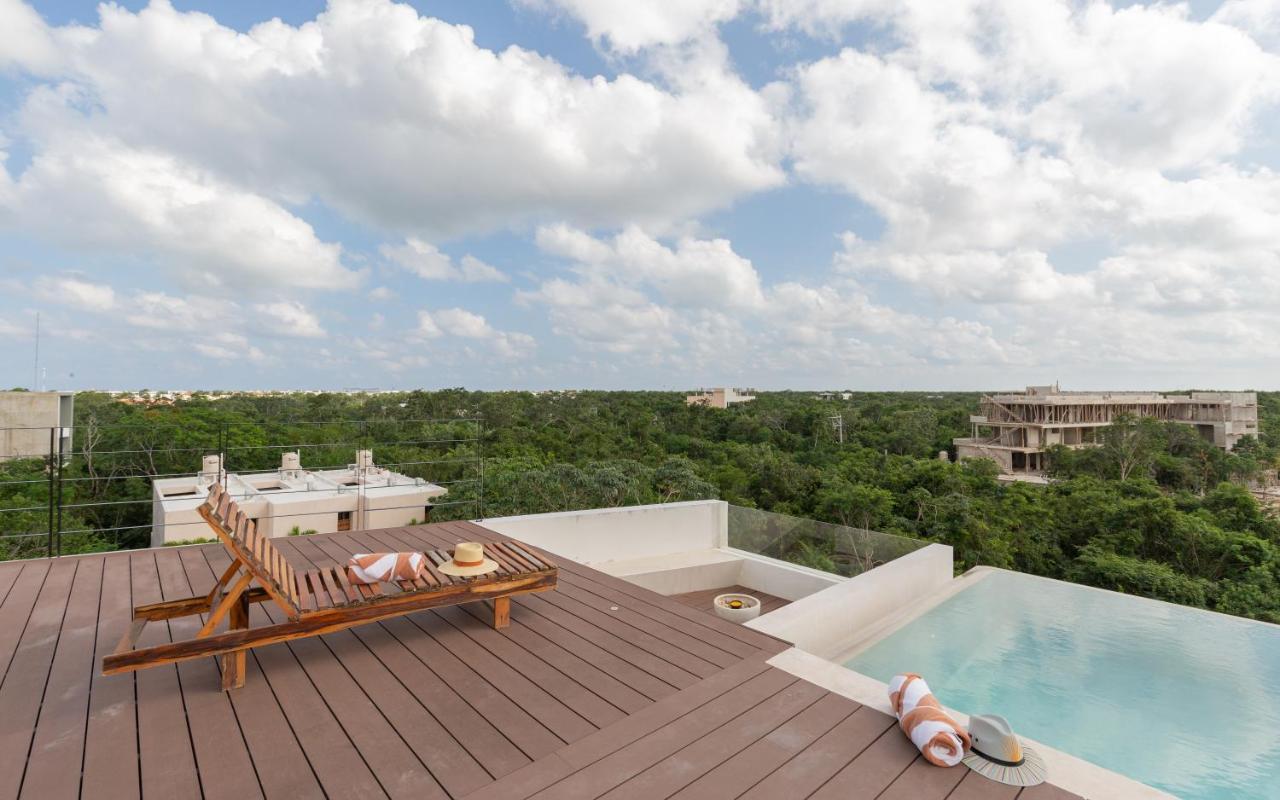 Modern 4br In La Veleta With Rooftop Pool, Amazing Amenities & Incredible Jungle View Tulum