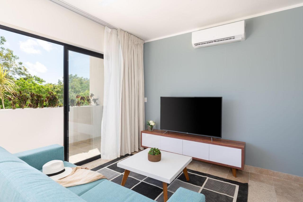 Apartamento Coolest In Viva With Sky Bar And Private Plunge Pool Tulum