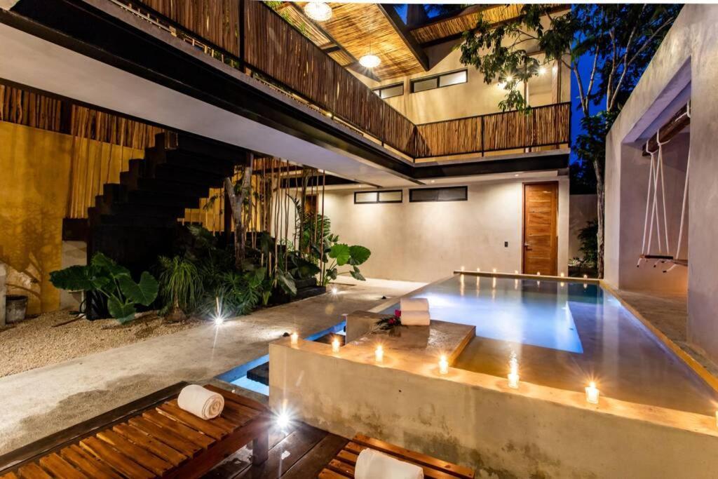 Maracuyá: With 3 Jacuzzi, Private Pool, Chef&spa * Tulum