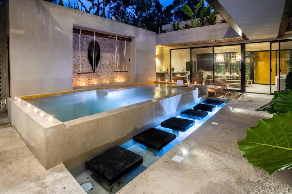Maracuyá: With 3 Jacuzzi, Private Pool, Chef&spa * Tulum