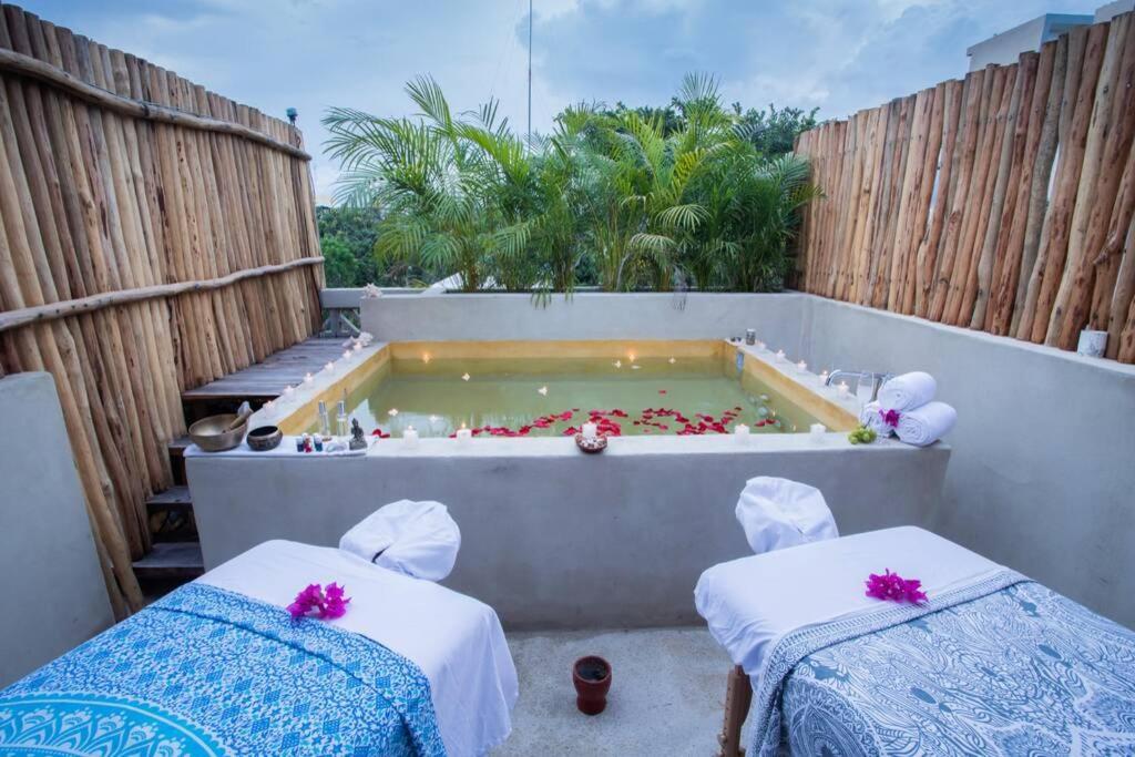 Maracuyá: With 3 Jacuzzi, Private Pool, Chef&spa * Tulum